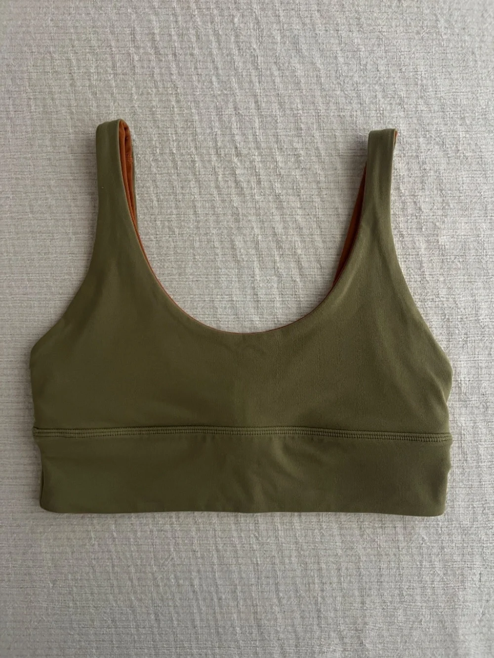 Lululemon Align Bra A/B Cup Bronze Green / Butternut Brown Size 8